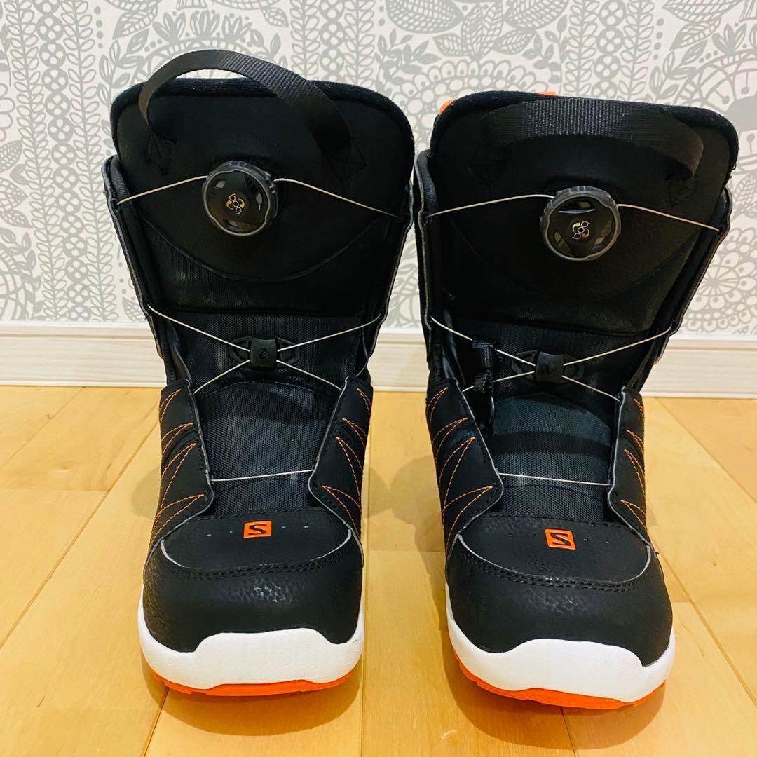 美品　ジュニア　スノーボード　ブーツ サロモン　23.5cm BOAタイプブーツ
