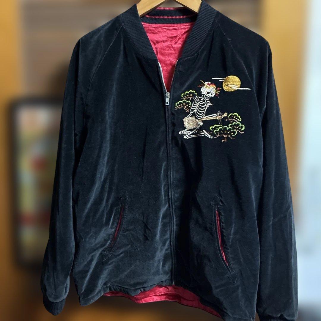 Cropped Heads 日本 2面用 限定スカル スカジャン unisex - メルカリ