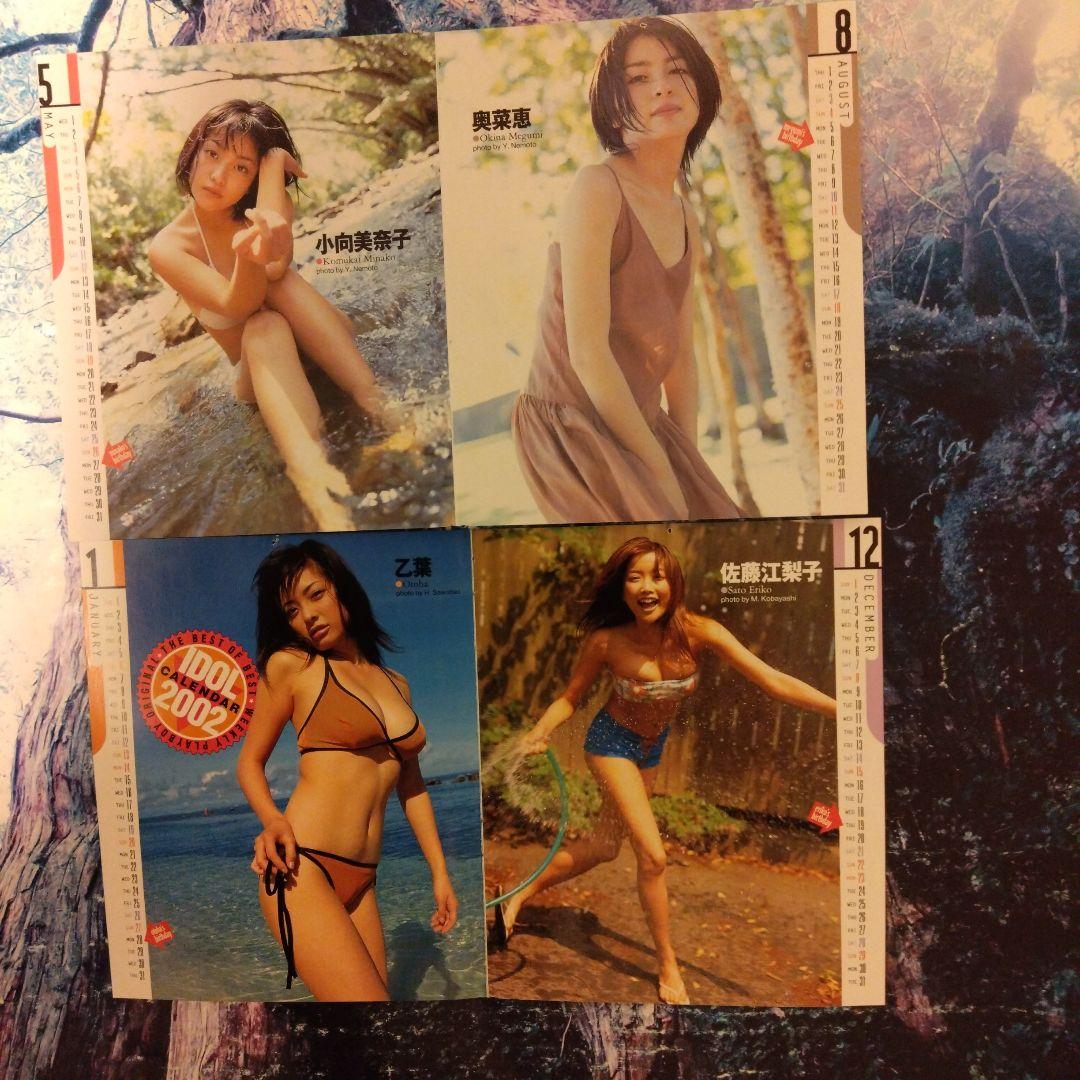 アイドルカレンダー2002年小池栄子さん他 - メルカリ