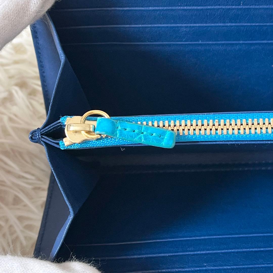 ⭐️新品未使用⭐️ 池田工芸 クロコダイル 長財布 L字ファスナー