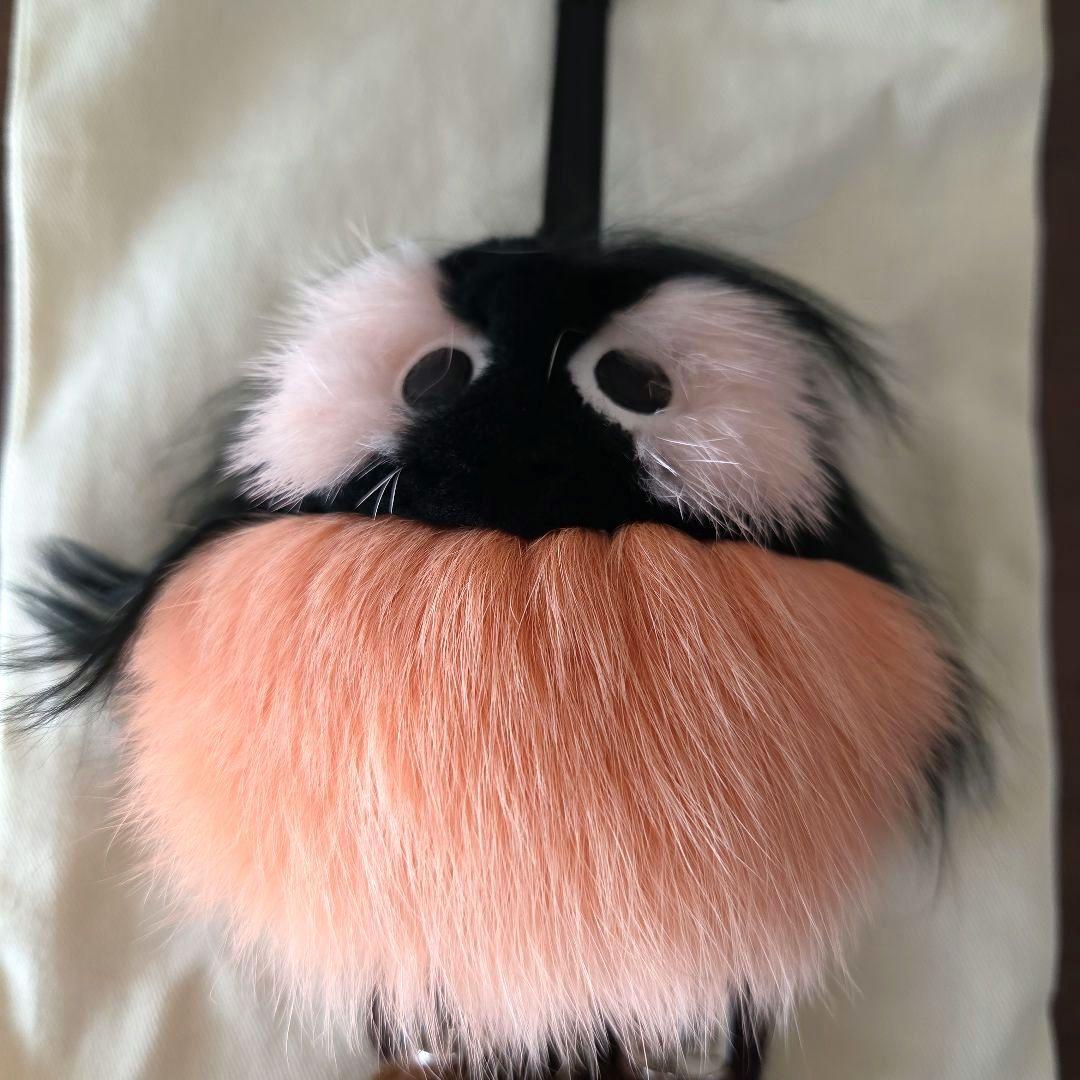 FENDI ファーキーホルダー 美品 フェンディ モンスター チャーム