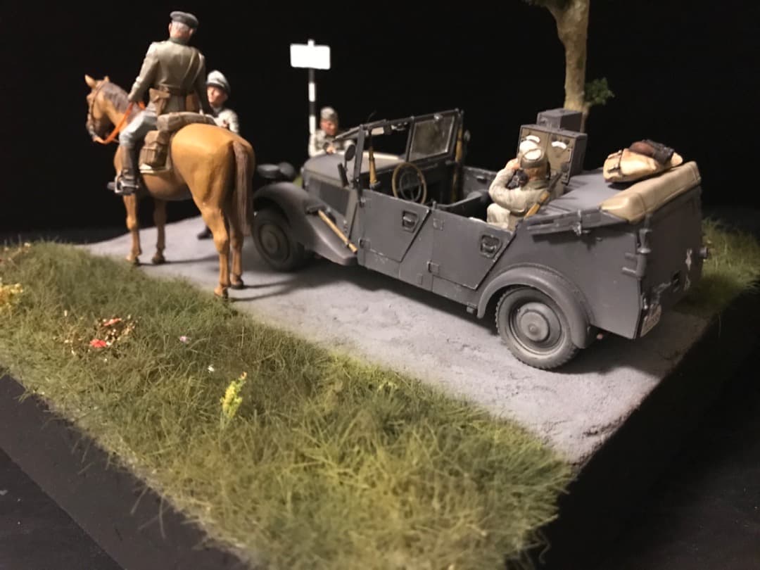 1/35ジオラマ ドイツ軍 第二次世界大戦 完成品Master Box