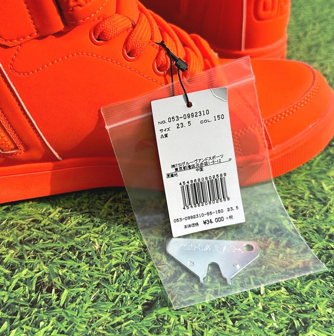 新品正規品 パーリーゲイツ 定価37400円 ゴルフシューズ 23.5cm