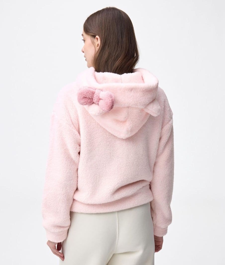 マシュマロフィールフルジップパーカ キティ サンリオ - メルカリ