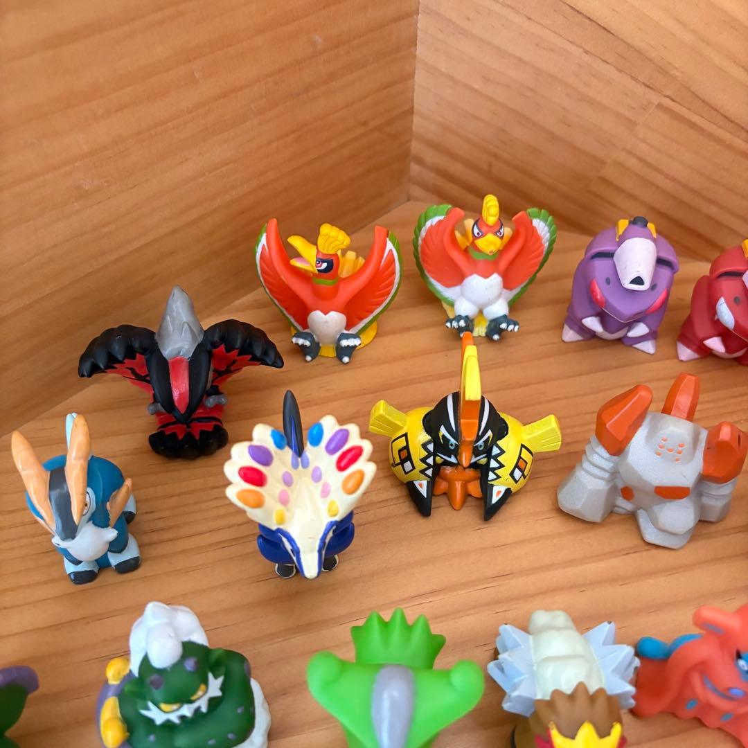 ポケモン指人形 45+11体セット　伝説 幻 初代御三家