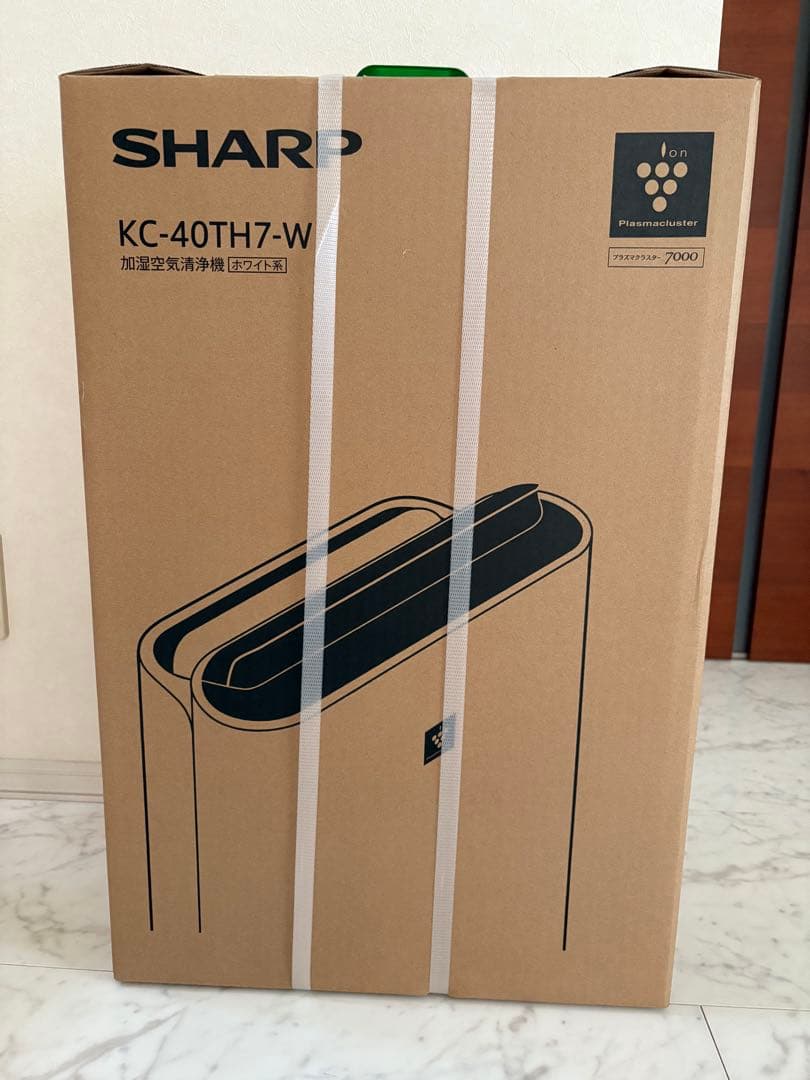 2025年新品SHARP 加湿空気清浄機 プラズマクラスターKC-40TH7-W SHARP（シャープ） KC-40TH7-W 加湿空気清浄機 プラズマクラスター7000