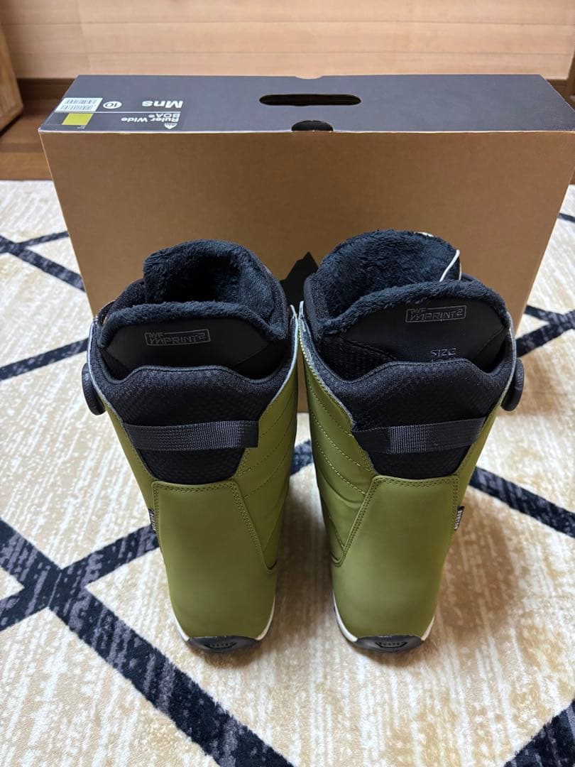 スノーボード BURTON Ruler Wide BOA GREEN 28.0cm