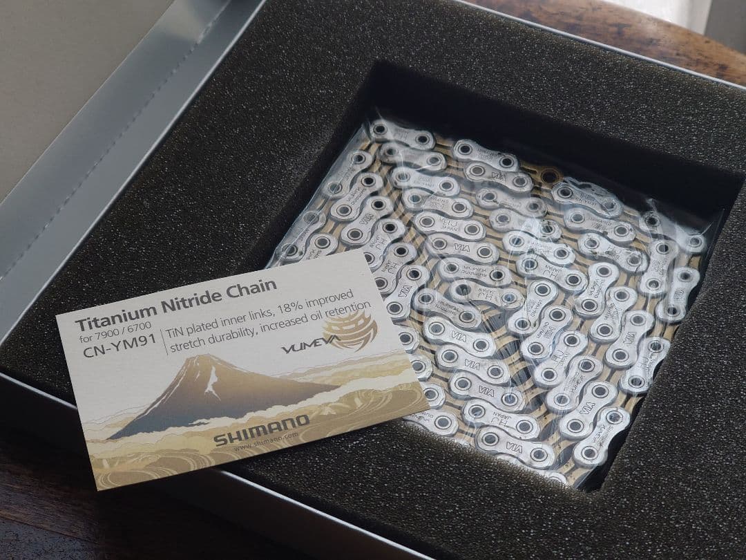 パーツ SHIMANO YUMEYA CN-YM91 SHIMANOアップグレードパーツ！夢屋 YUMEYA入荷＆取り付け | Climb