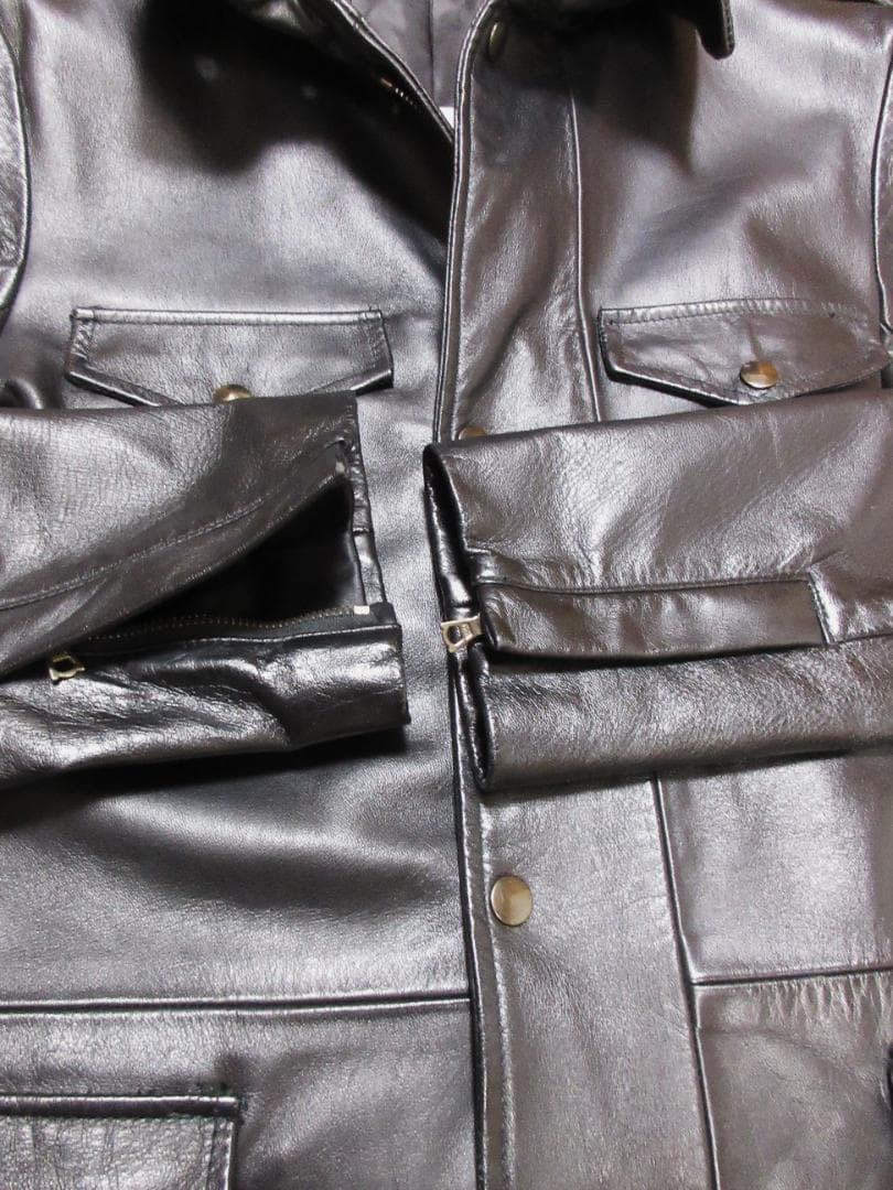 NO ID ノーアイディー 馬革 ホース レザー コート - メルカリ