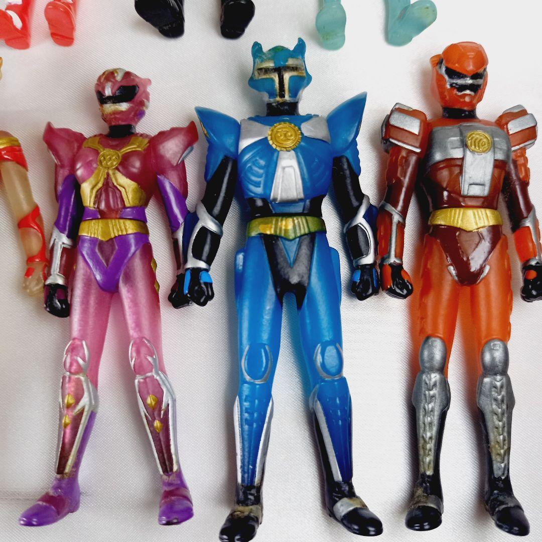 超星神グランセイザー ミニソフビフィギュア11体セット - メルカリ