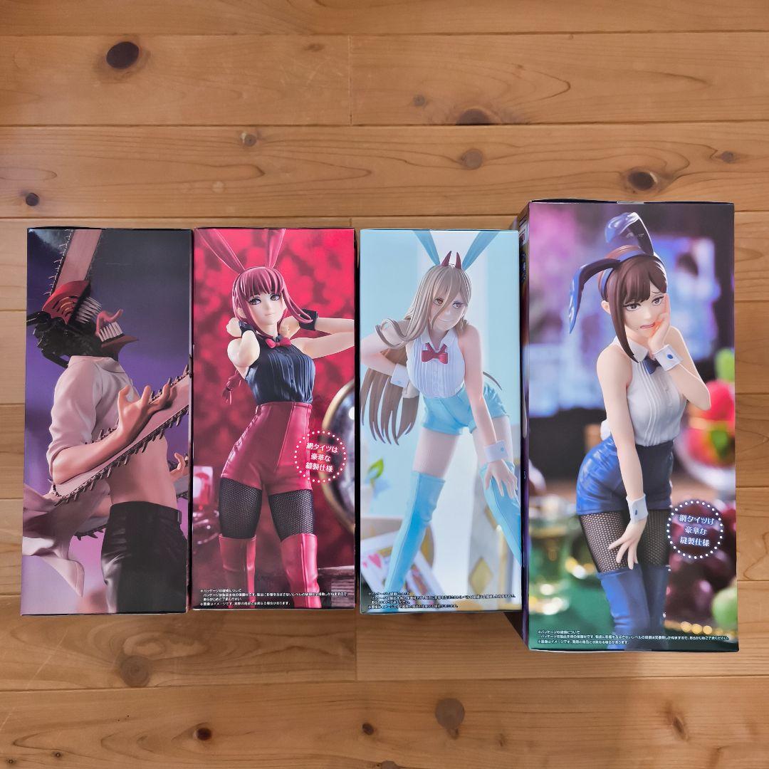 【チェンソーマン】フィギュア ：マキマ：パワー：コベニ：チェンソーマン 4体