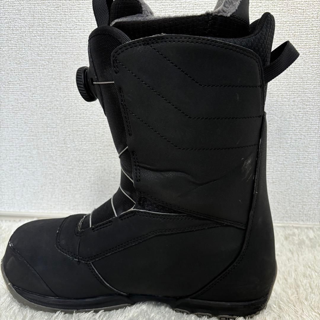 美品✨BurtonバートンRULER ダブル　ボアBOA 26.5cm ブラック