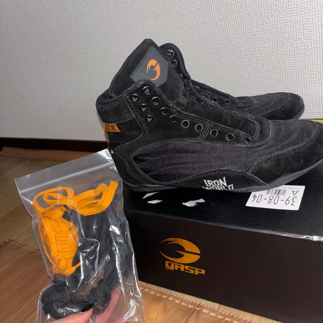 年末年始価格GASP ガスプIRON WORLD トレーニングシューズ 40 - メルカリ