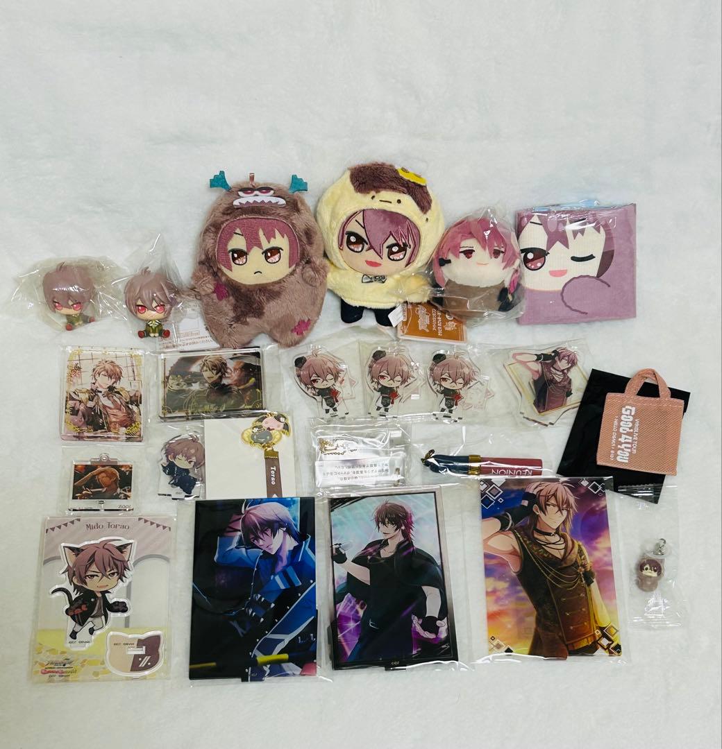 アイナナ ŹOOĻ 御堂虎於　缶バッジ　ぬいぐるみ　ぱしゃこれ