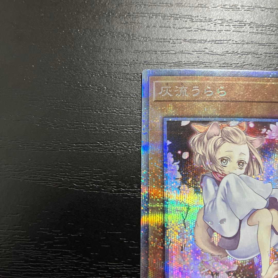 遊戯王　灰流うらら　絵違い プリズマティックシークレットレア1枚