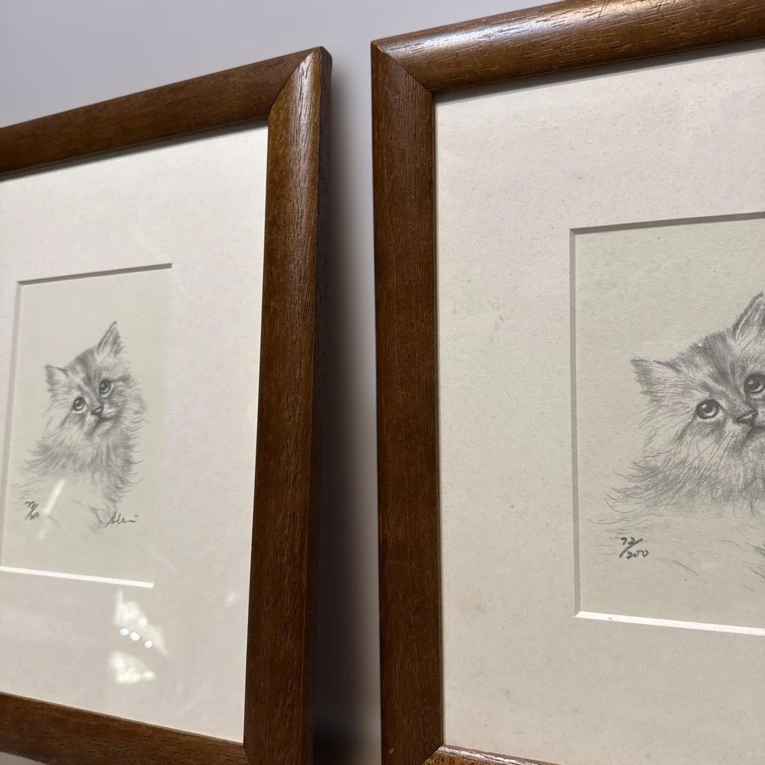 八代亜紀 さんリトグラフ チロたん　77/200