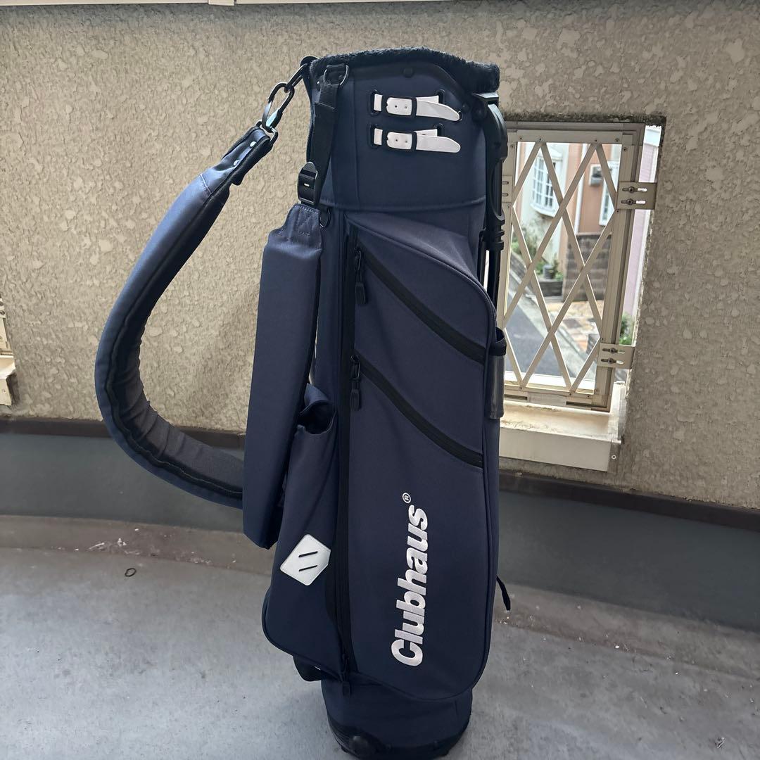 美Clubhaus JONESスタンド式ゴルフバッグ ネイビー