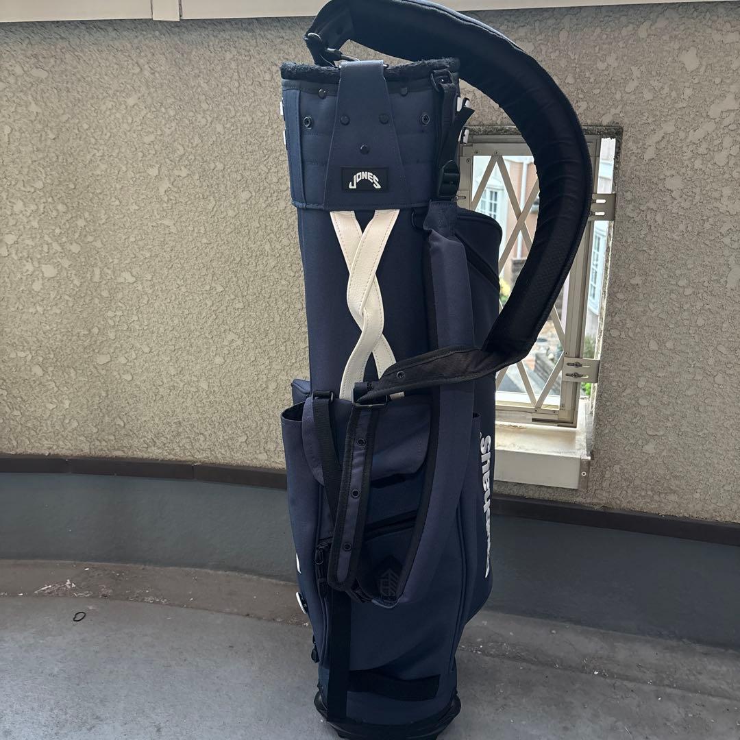 美Clubhaus JONESスタンド式ゴルフバッグ ネイビー