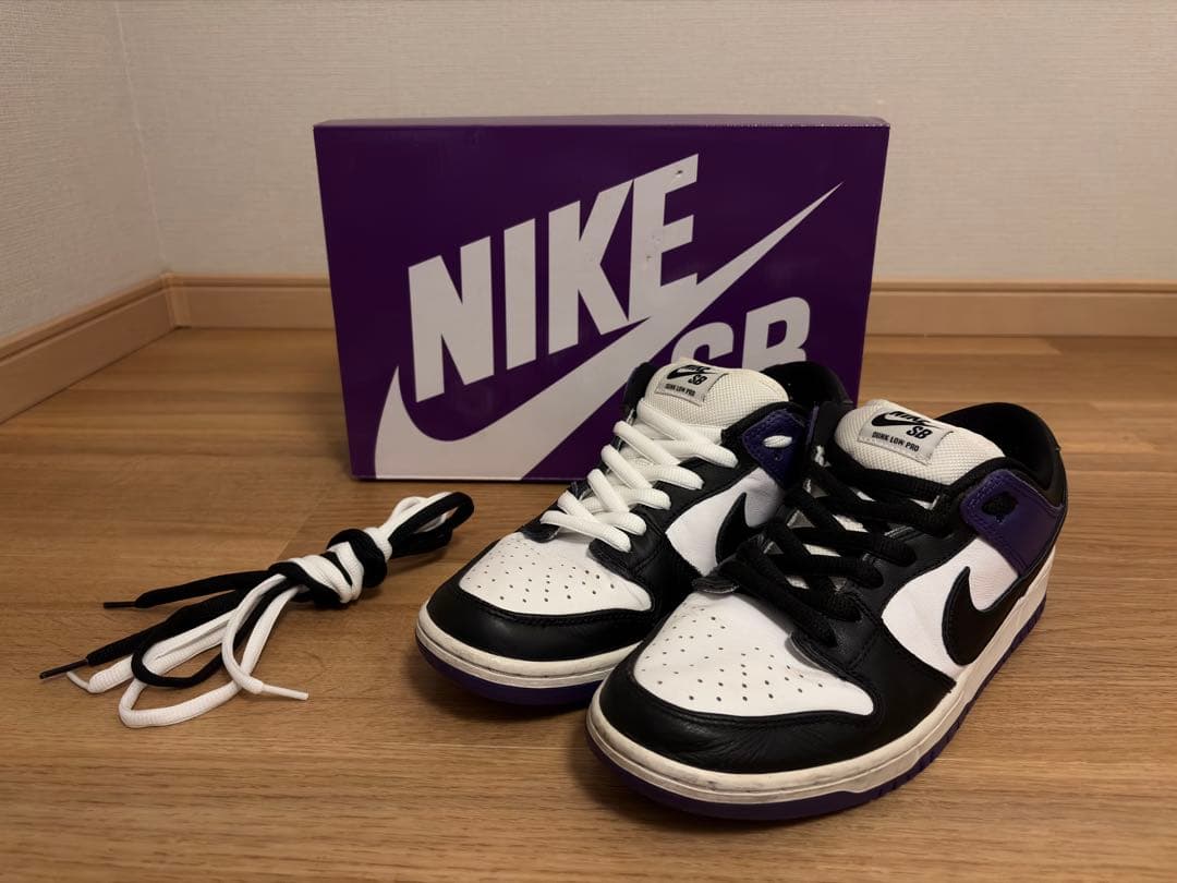 靴 NIKE SB DUNK LOW \"COURT PURPLE\" 28.5cm adidas（グリーン・カーキ/緑色系）のフリマアイテム一覧