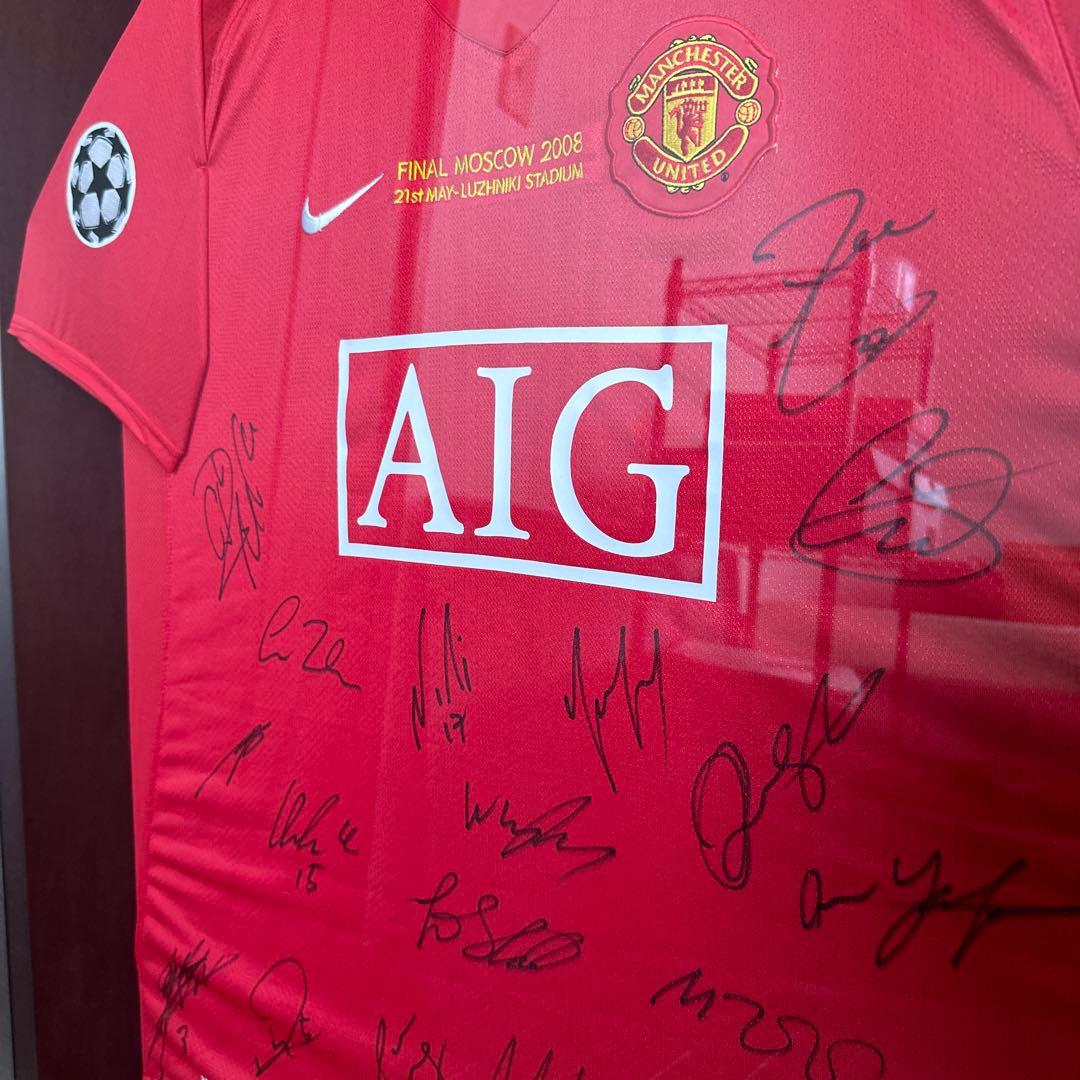 マンチェスターユナイテッド 直筆サイン ユニフォーム ロナウド 証明書