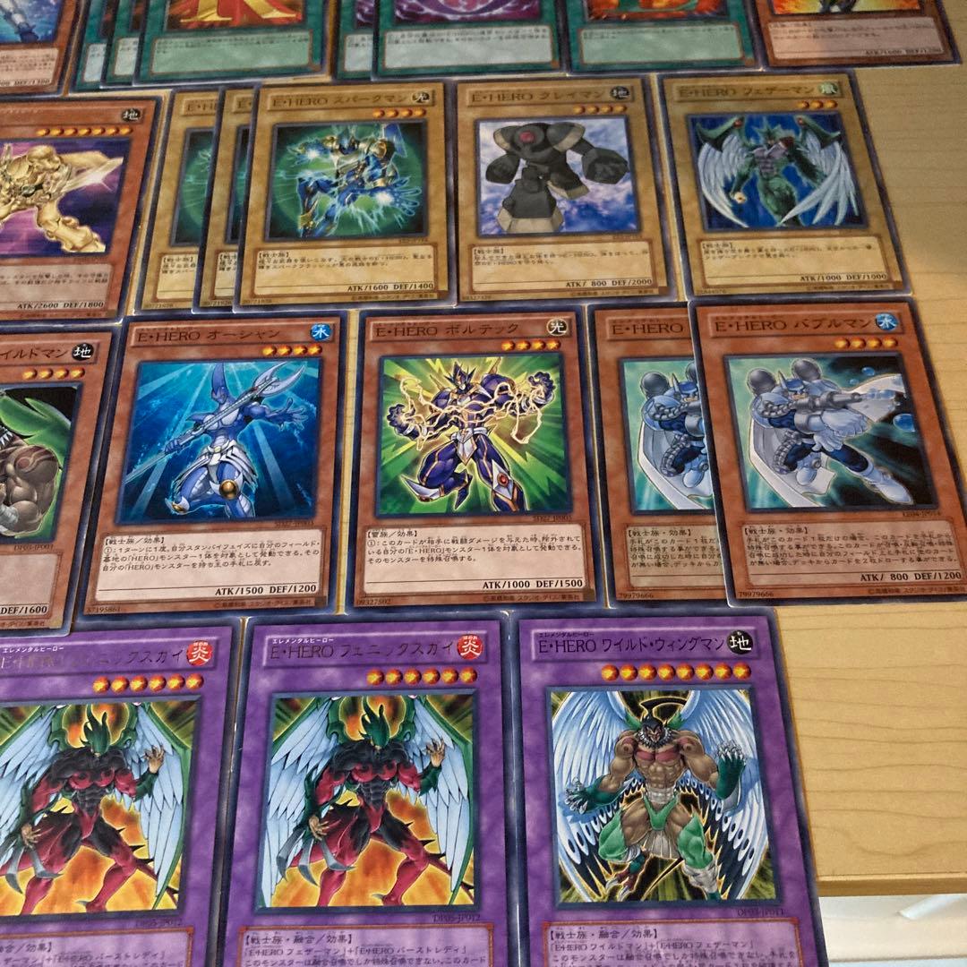 遊戯王 E・HERO エレメンタルヒーロー デッキ パーツ まとめ売り