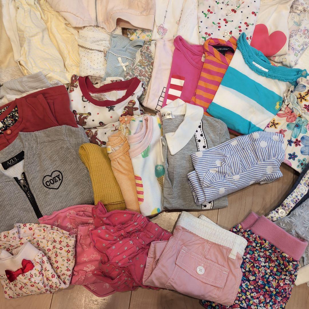 女の子まとめ売り　激安　女の子セット 約90cm〜 多色　追加あり！80点以上