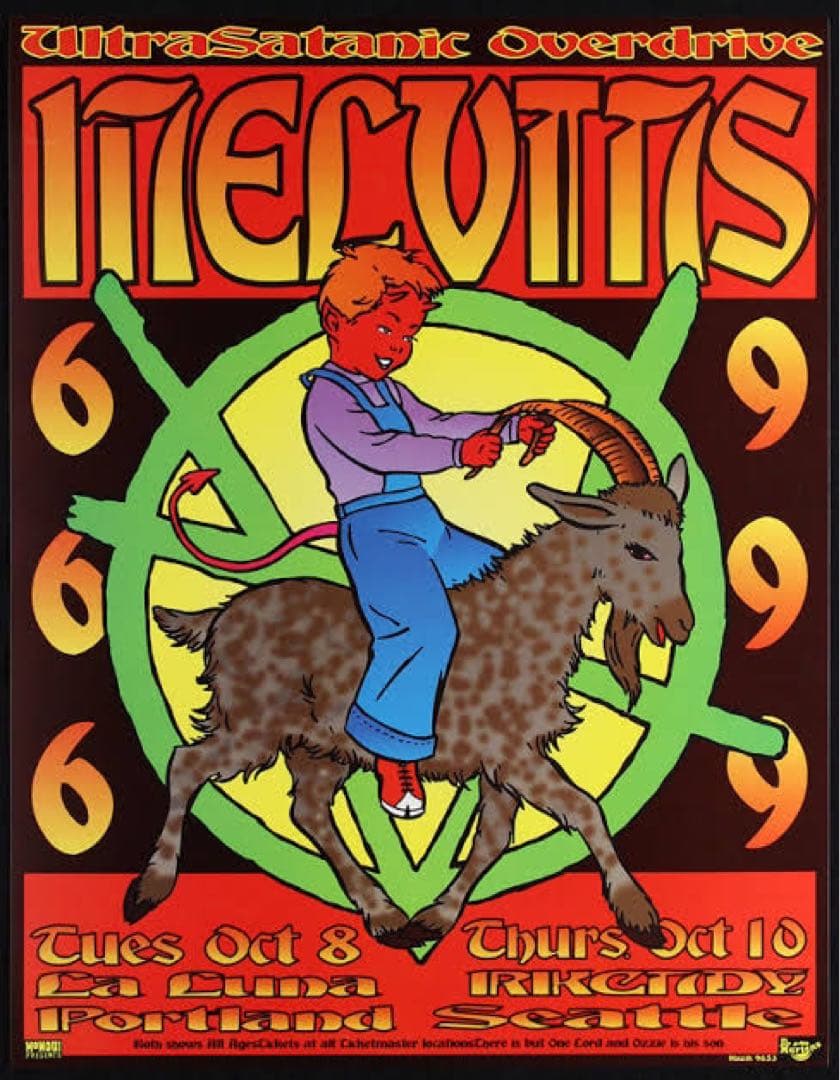 送料込み KOZIK MELVINS ポスター サイン、ナンバリング入り