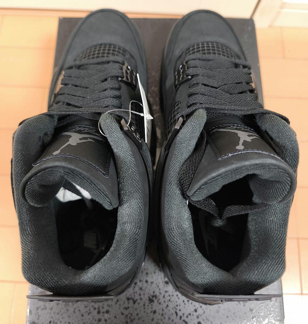 靴 AIR JORDAN 4 RETRO OG BLACK CAT 28.5cm