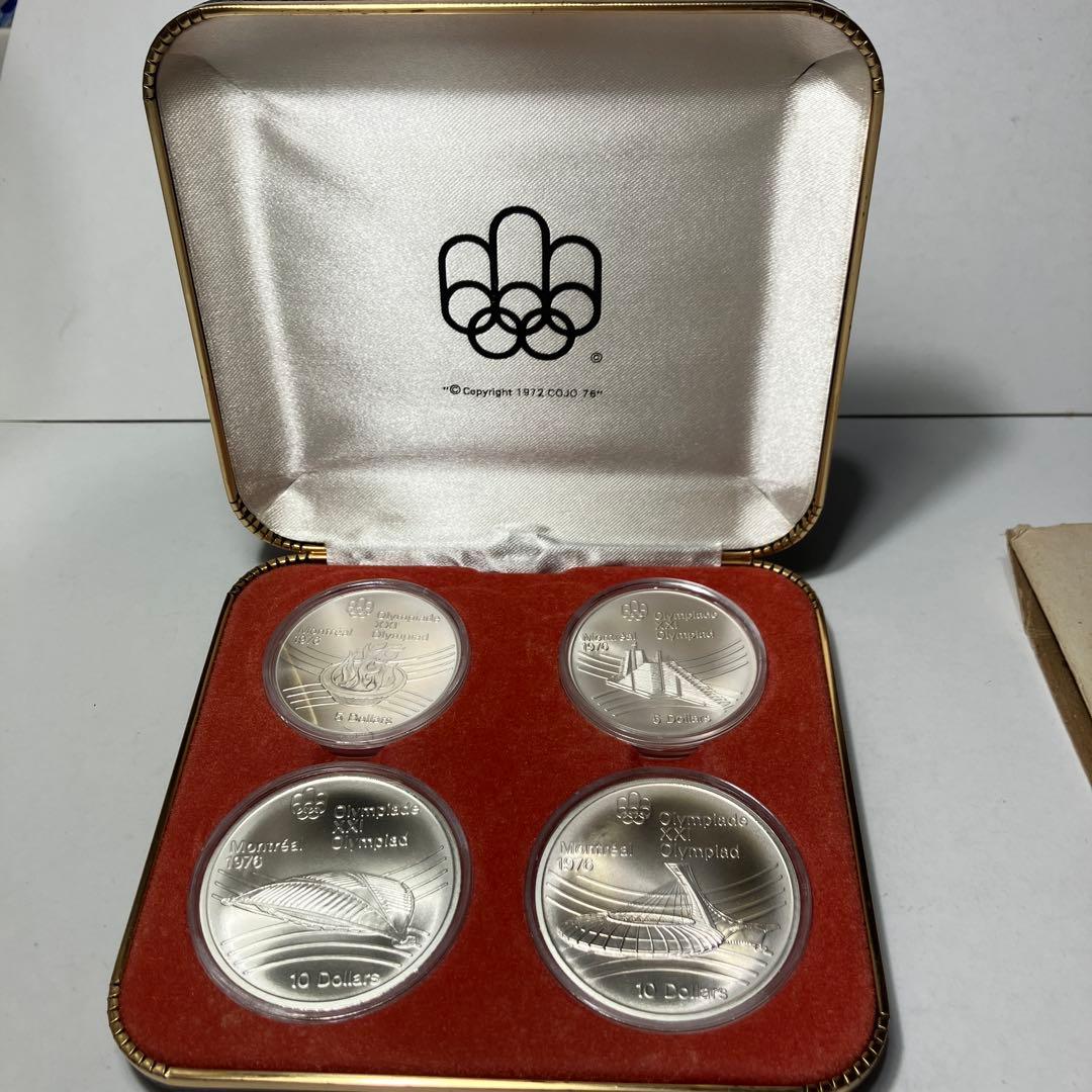 カナダ モントリオール オリンピック 記念925銀貨セット145.8g カナダ モントリオール オリンピック 記念銀貨セット - メルカリ