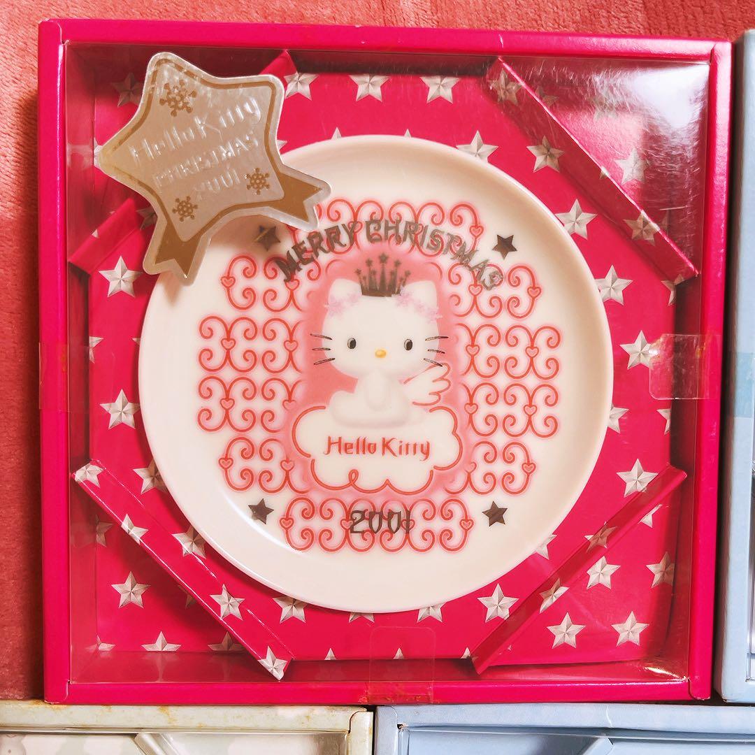 希少激レア　ハローキティ　クリスマスプレート　1998~2002 サンリオ