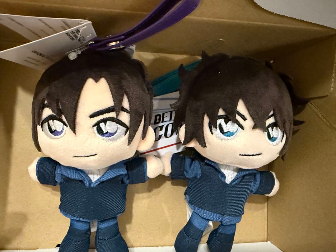 名探偵コナン ユニバ USJぬいぐるみキーチェーン 萩原研二 松田陣平