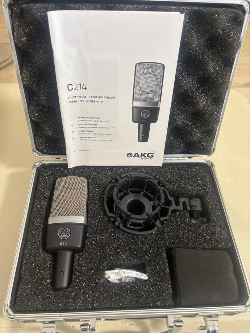 ※kirakira　AKG C214 コンデンサーマイク Amazon | AKG C214 コンデンサーマイク 正規輸入品 | コンデンサ