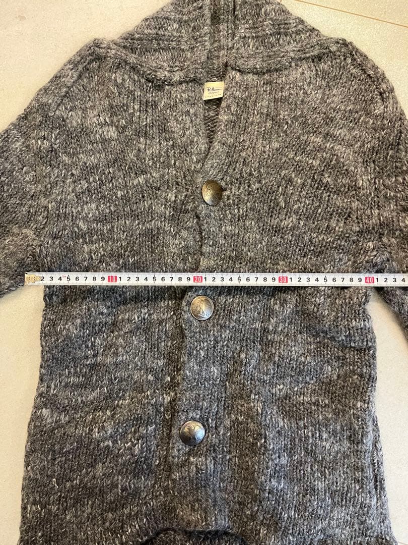ロンハーマン グレー ショールカーディガン アルパカ