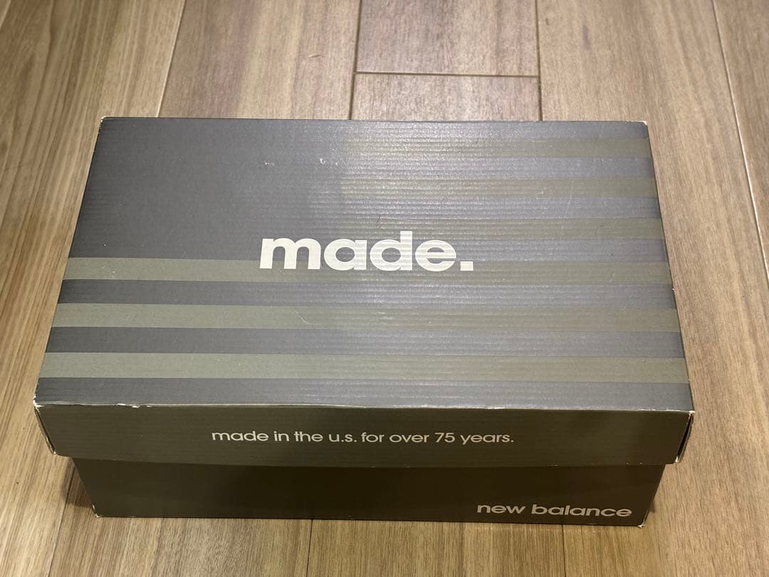 New Balance 990v5 25.5cm4E グレー 箱タグ付