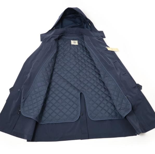 新品 J.PRESSスタンドカラーコート / デタッチャブルフード L -604