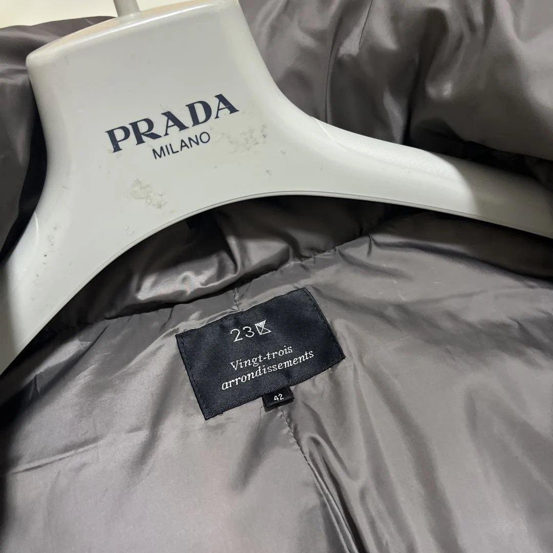 ✨極美品✨23区シレータフタ ダウンコートフードラクーンファー