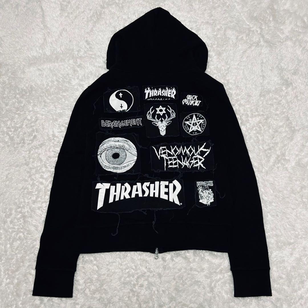 完売品 希少 the GazettE THRASHER コラボ パーカー