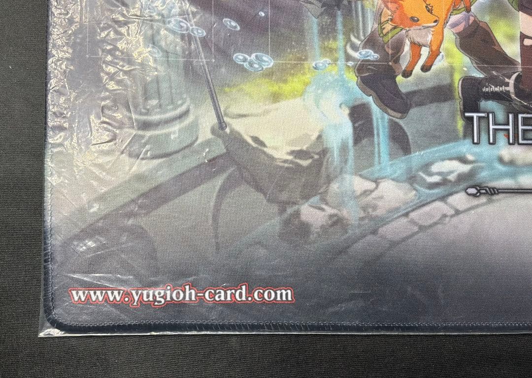 未開封 霊使い プレイマット 遊戯王 EU　エリア　ウィン　ヒータ　アウス