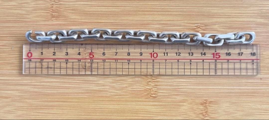 重厚感 silver925ブレスレット 長さ18センチ シルバーフック - メルカリ