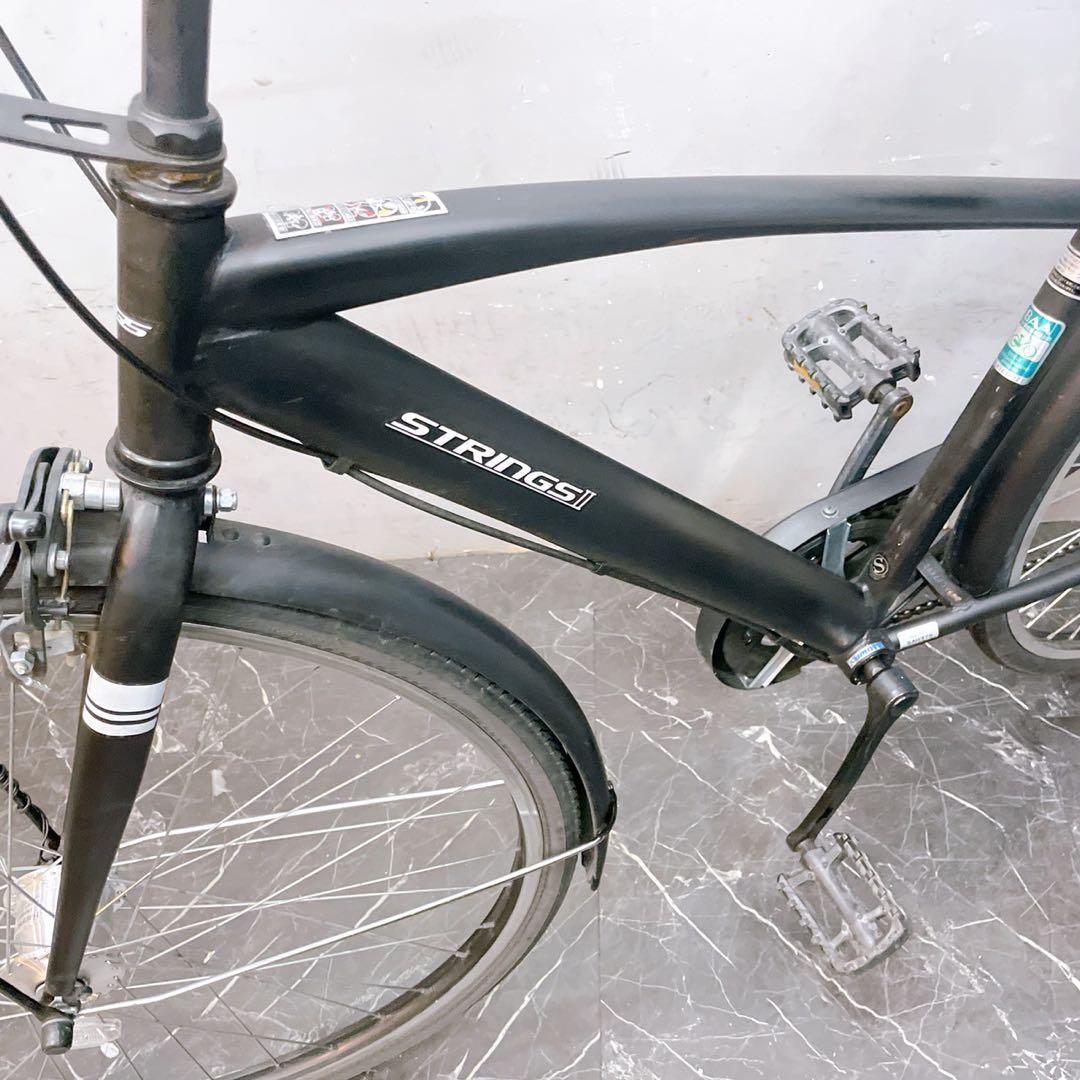 【969】《限定価格》一般車 シティー車 STRING Ⅱ ブラック 27インチ