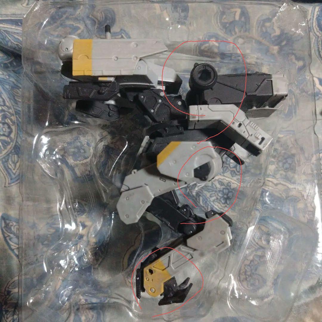 メタルギアソリッド　プレイアーツ改　メタルギアzeke