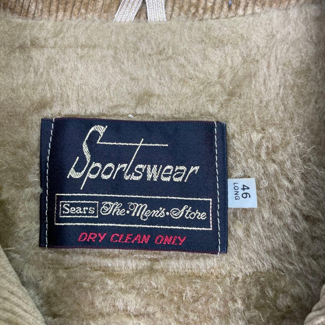 60-70s SEARS シアーズ ヴィンテージ コーデュロイジャケット ボア