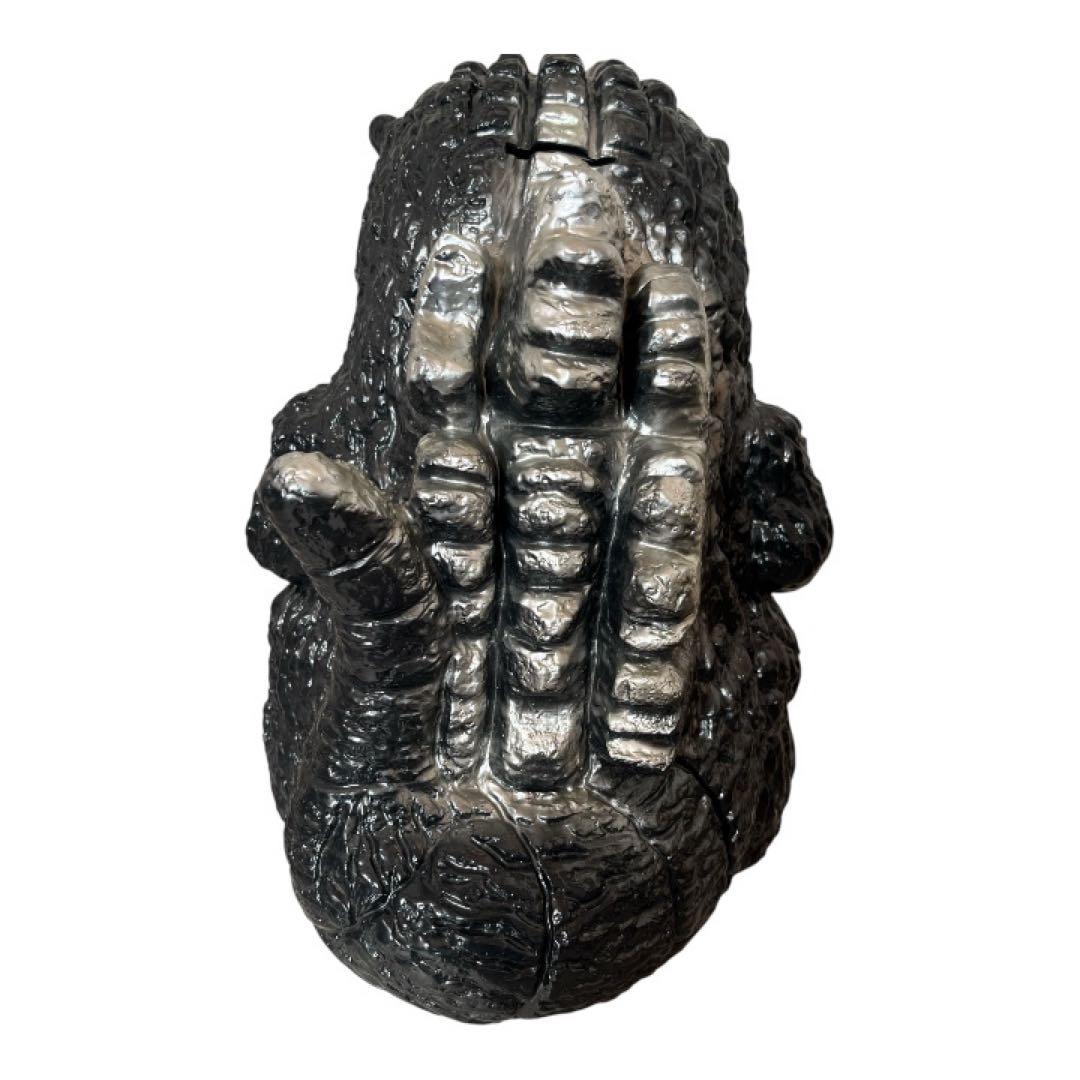 【当時物】ゴジラ 高さ約35cm でっかい貯金箱 1994 ソフビ製