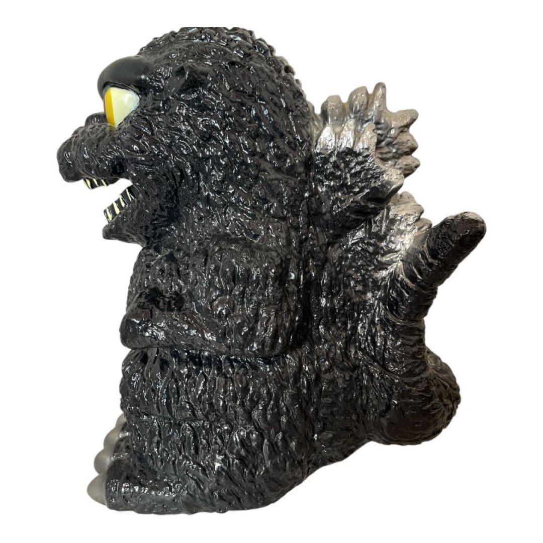 【当時物】ゴジラ 高さ約35cm でっかい貯金箱 1994 ソフビ製