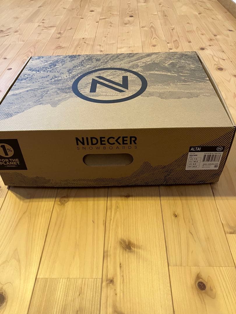 【新品未使用】nidecker altai 23-24 25.5cm