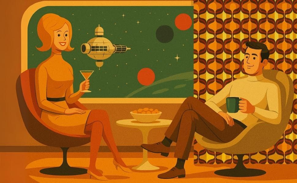 ミッドセンチュリー スペースエイジ カーテン クリスマスセール