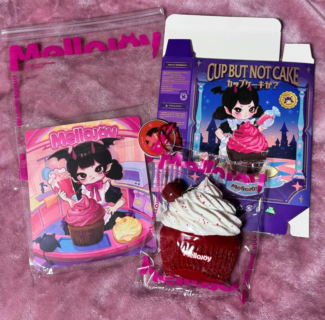 未使用 メロジョイmellojoy カップケーキか？ レッドベルベット 新品
