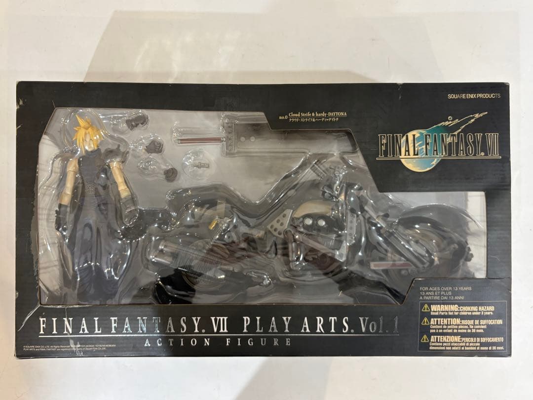 PLAY ARTS Vol.1 no.0クラウド・ストライフ＆ハーディ=デイトナ