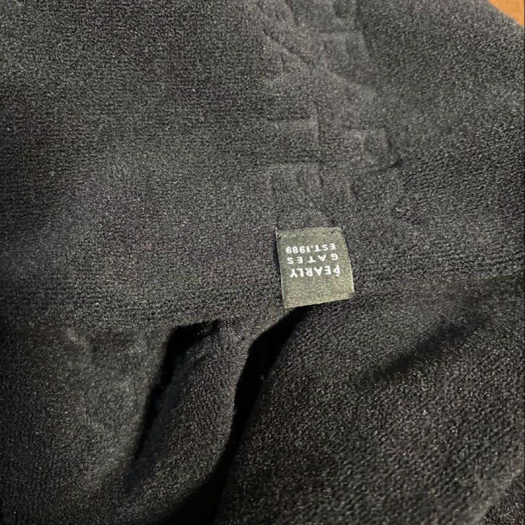 パーリーゲイツ ロゴパイルJQブラックパーカーサイズ2 - メルカリ