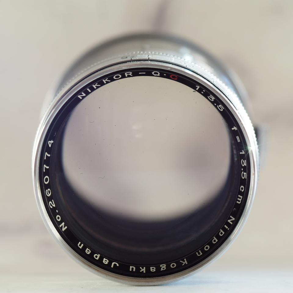 Nikon ニコン Nikkor Q.C 13.5cm f3.5 Sマウント
